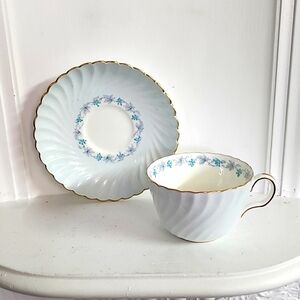 Vintage Minton England Vineyard bone china tea cup & saucer